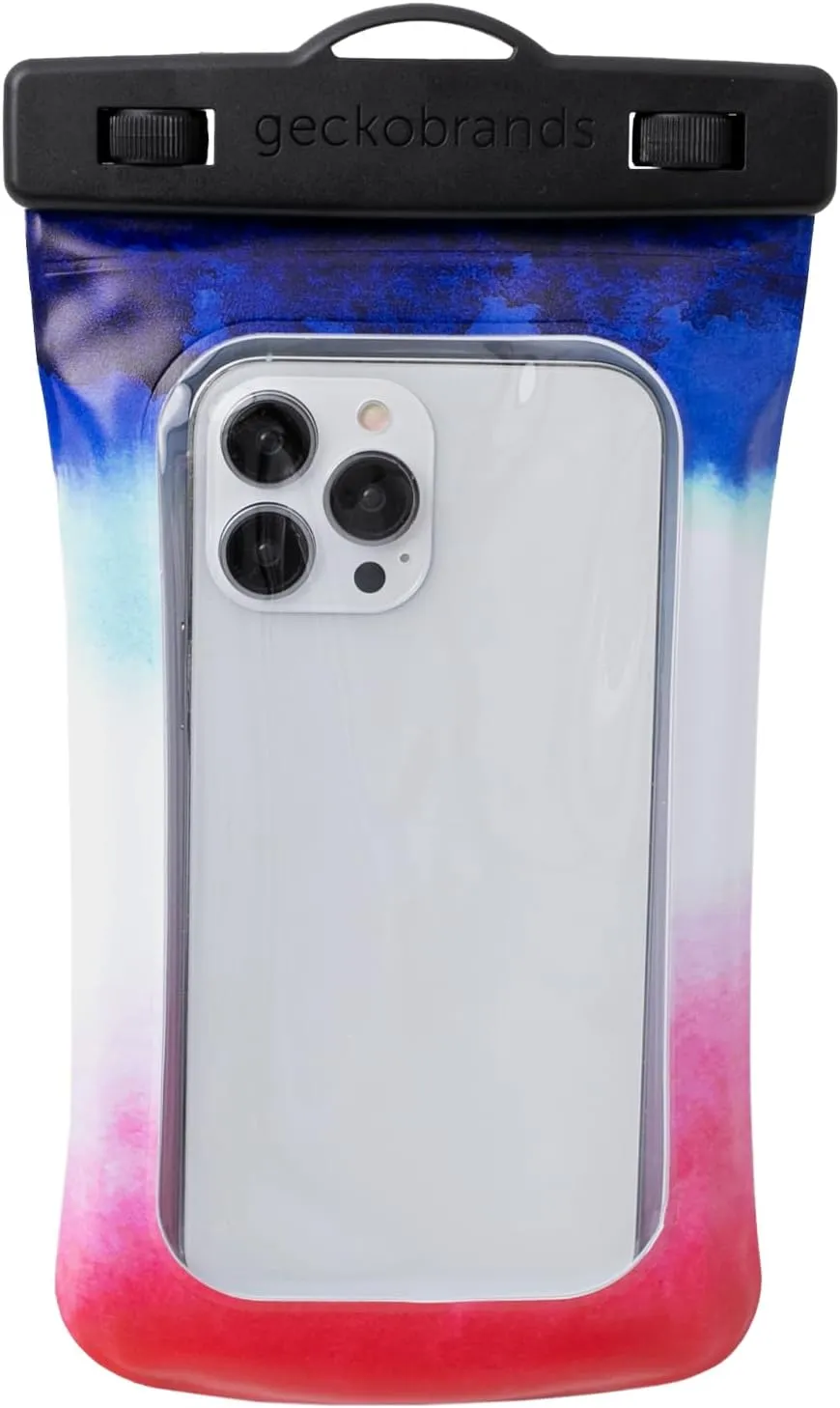 geckobrands Float Phone Dry Bag - Waterproof & Floating Phone Pouch – Fits Most iPhone and Samsung Galaxy Models