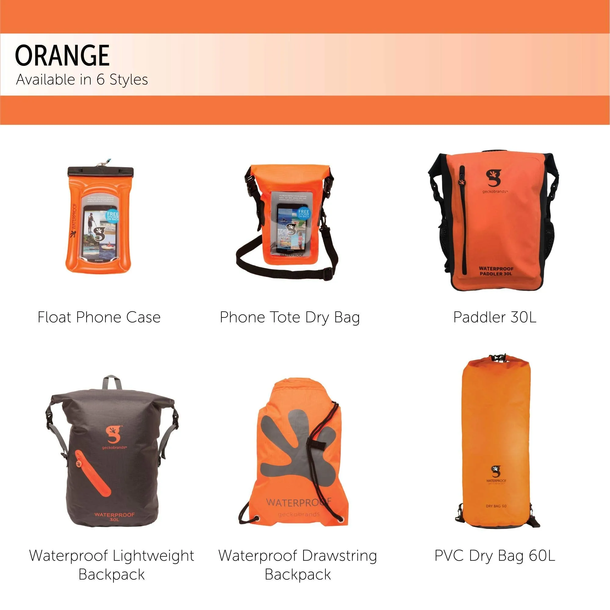 Geckobrands Float Phone Dry Bag