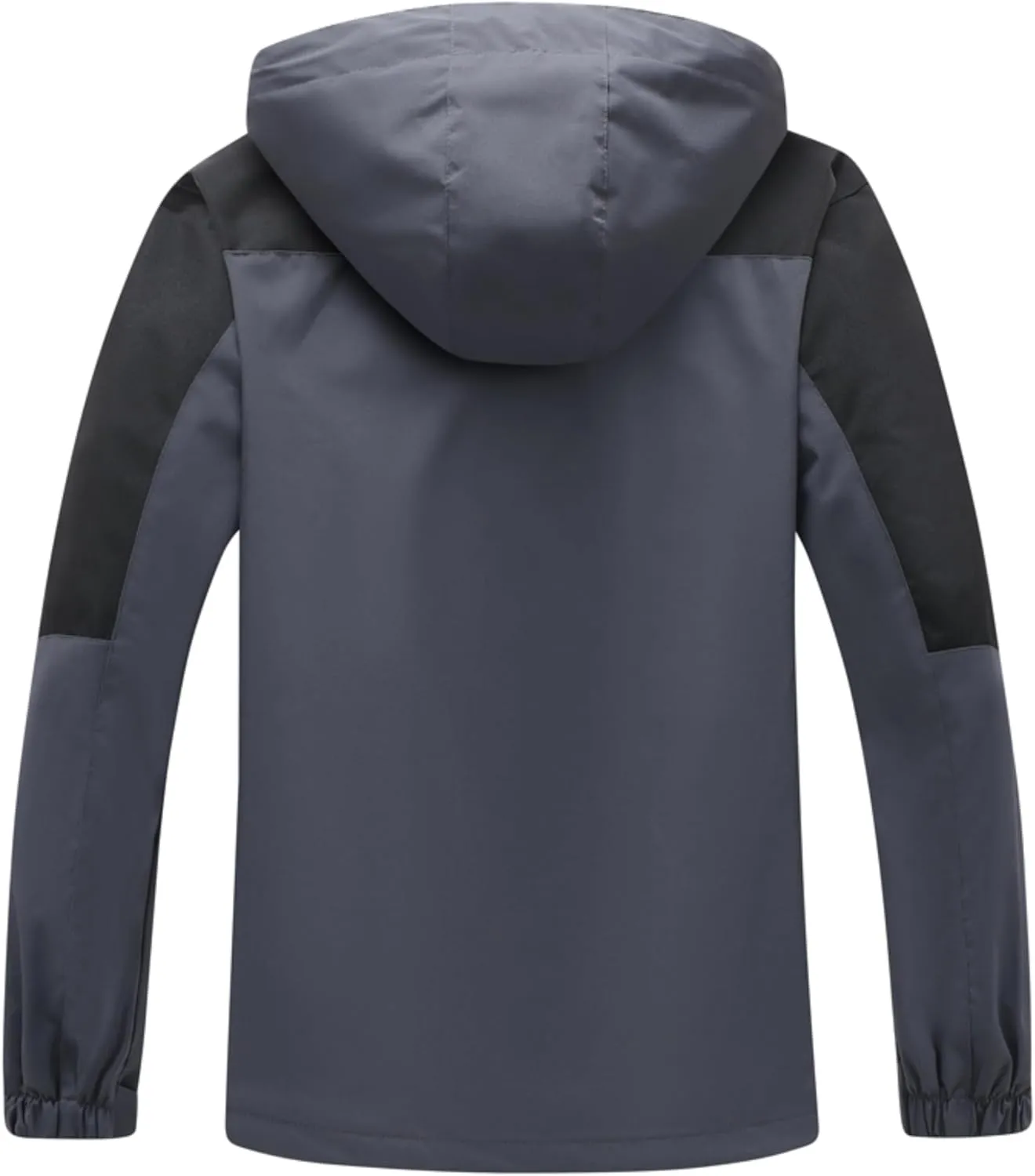 GIISAM Rain Jacket for Men, Mens Waterproof Raincoat Lightweight Rain Jackets Outdoor Rain Coat Windbreaker with Hood