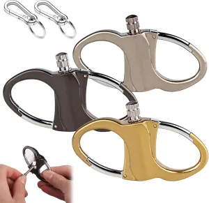 Gloryboom Keychain Lighter, Hidden Forever Lighter Keychain, Reusable Fire Starter Key Ring, Mini Permanent Match Keychains