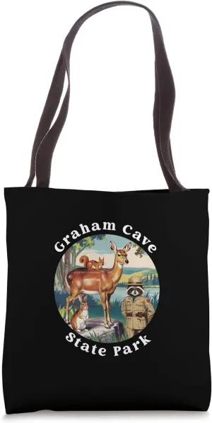 Graham Cave State Park Missouri Outdoors Vacation Souvenir Tote Bag