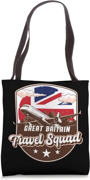 Great Britain Travel Squad Travel Great Britain Tote Bag