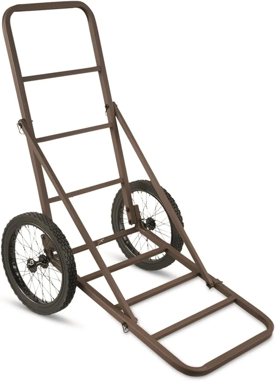 Guide Gear Deluxe Deer Cart, Game Hauler Hunting Gear Accessories, with Big Wheels