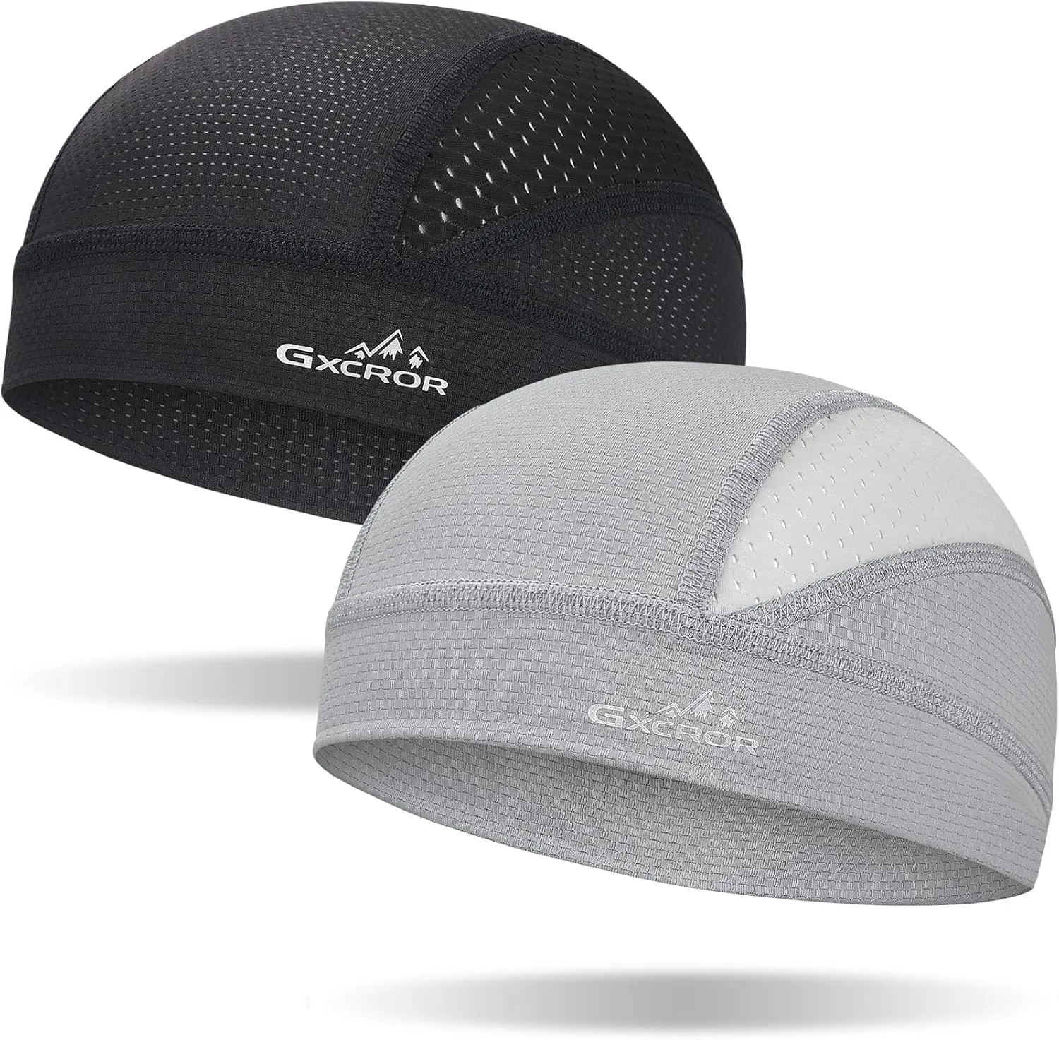 GXCROR Cooling Skull Cap for Men Women Sweat-Wicking Breathable Mesh Liner for Helmets, Summer Cycling Motorcycle