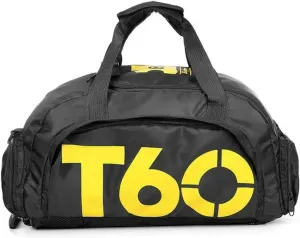 Gym Bag Waterproof Fitness Bag Sport Men Women Bag Outdoor Fitness Portable Bags Ultralight Yoga Sports Large Travel Backpack, Black