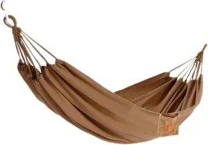 Hammocks Outdoor Hammock Outdoor Swing Adult Thick Double Anti-Rollover Dormitory Dormitory Student Hanging Chair Camping Hammocks(Brown,Small)
