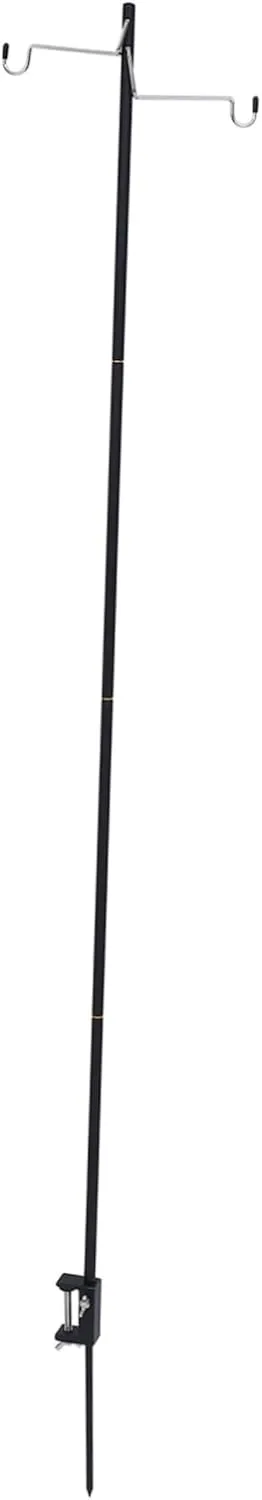 HANABASS 1 Set Folding Table Light Stand Outdoor Light Bracket Camping Lamp Stand Folding Lamp Pole Lantern Stand