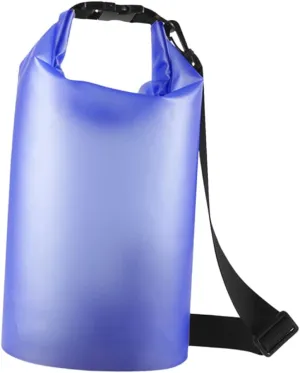 HANABASS 1pc Beach Storage Bag Waterproof Bags for Boating Phone Waterproof Pouch Beach Waterproof Bag Beach Backpack Swimming Dry Bag Outdoor Backpack Boating Dry Bag Clear Backpack Blue