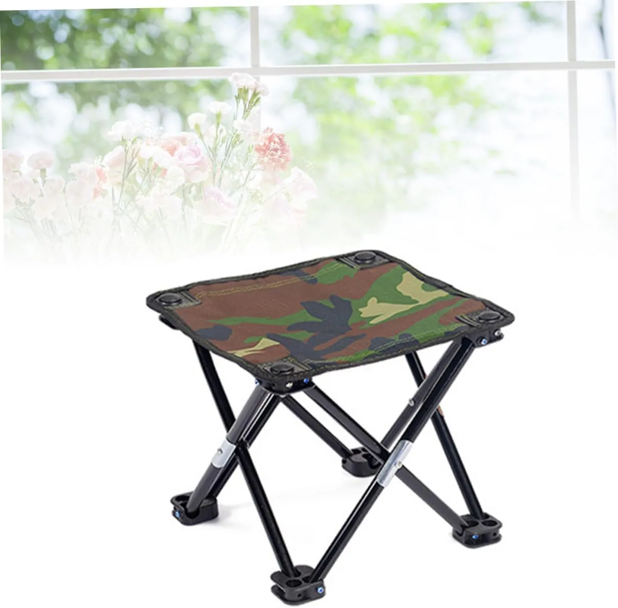 HANABASS Camping Stool Seat Multi-Function Beach Portable Chair Camouflage Design