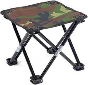 HANABASS Camping Stool Seat Multi-Function Beach Portable Chair Camouflage Design