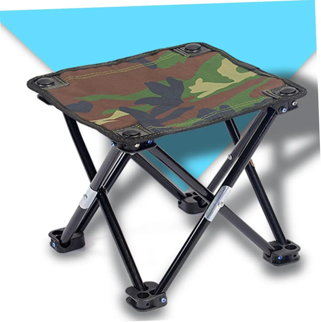HANABASS Camping Stool Seat Multi-Function Beach Portable Chair Camouflage Design