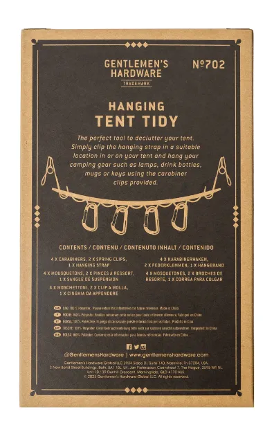 Hanging Tent Tidy