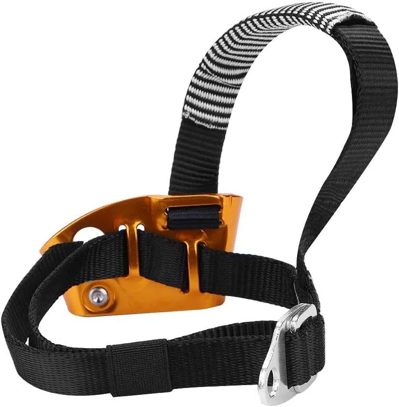 Haofy Foot Ascender, Right Left Foot Ascender Riser for Rock Climbing Mountaineering Equipment, Foot Ascender Foot Ascender