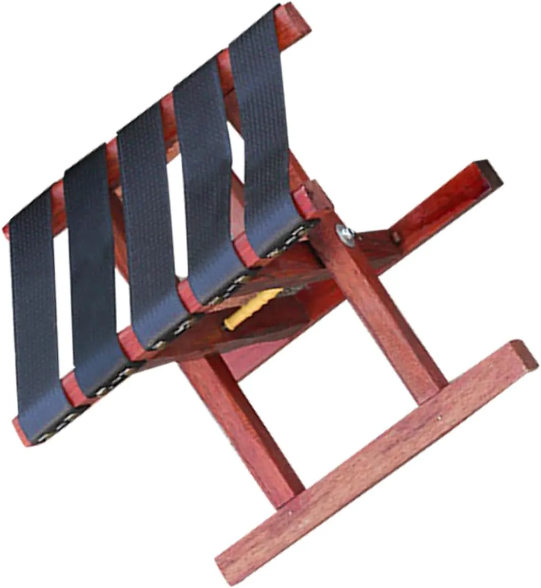 Happyyami Camping Folding Stool Compact Portable Bench Seat Cushion Garden Stool for Adults No Assembly Required Durable Material