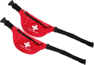 Happyyami Durable Travel Belt Bag First Aid Kit for Outdoor School Hiking Medical