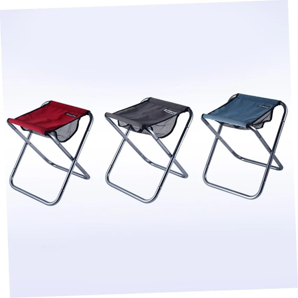 Happyyami Fishing Chair Hiking Seat Heavy Duty Aluminum Alloy Stool Portable Folding Stool for Outdoor Activities