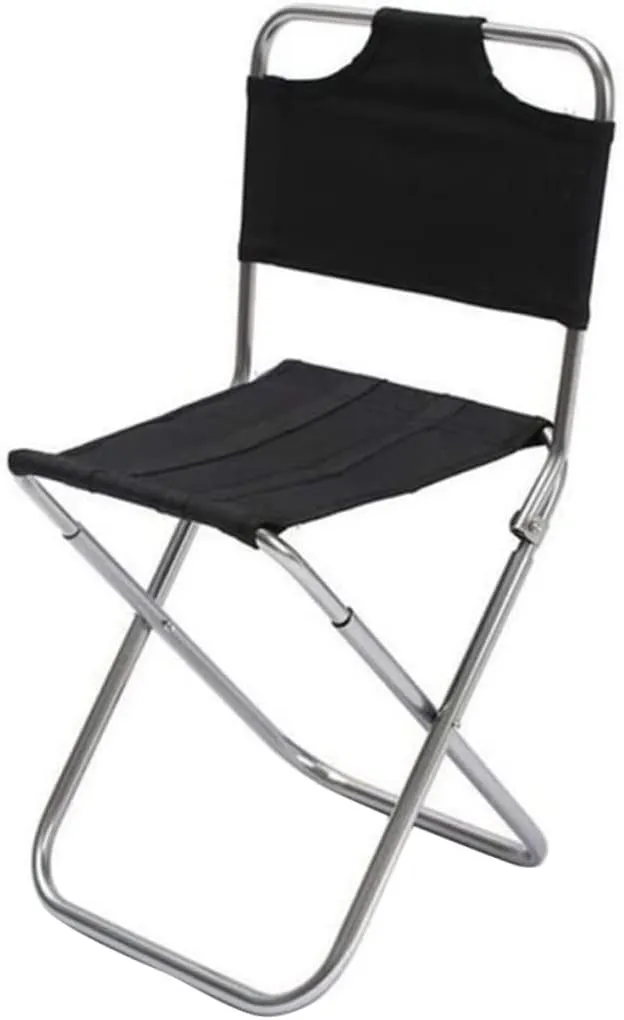 Happyyami Folding Camping Stool Lightweight Portable Outdoor Chair for Fishing Picnics and Convenient Collapsible Design with Storage Bag for Garden and Travel Activities