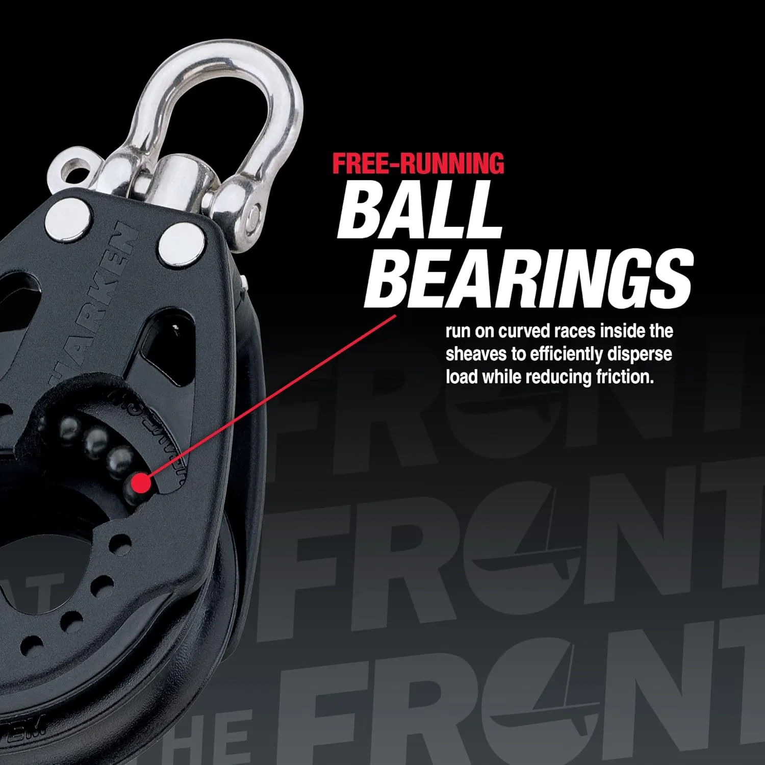 HARKEN Carbo Air Block | Premium Sailing and Sailboat Equipment