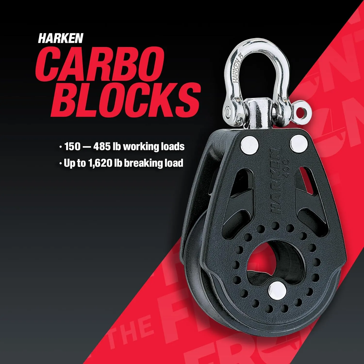 HARKEN Carbo Air Block | Premium Sailing and Sailboat Equipment