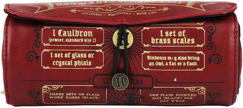 Harry Potter Marauder's Map Roll-Top Makeup Bag