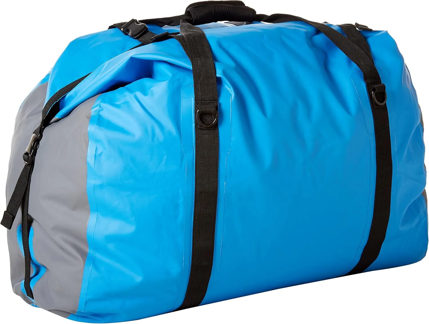 Heavy Duty Waterproof Roll-Top Vinyl Duffel Bag