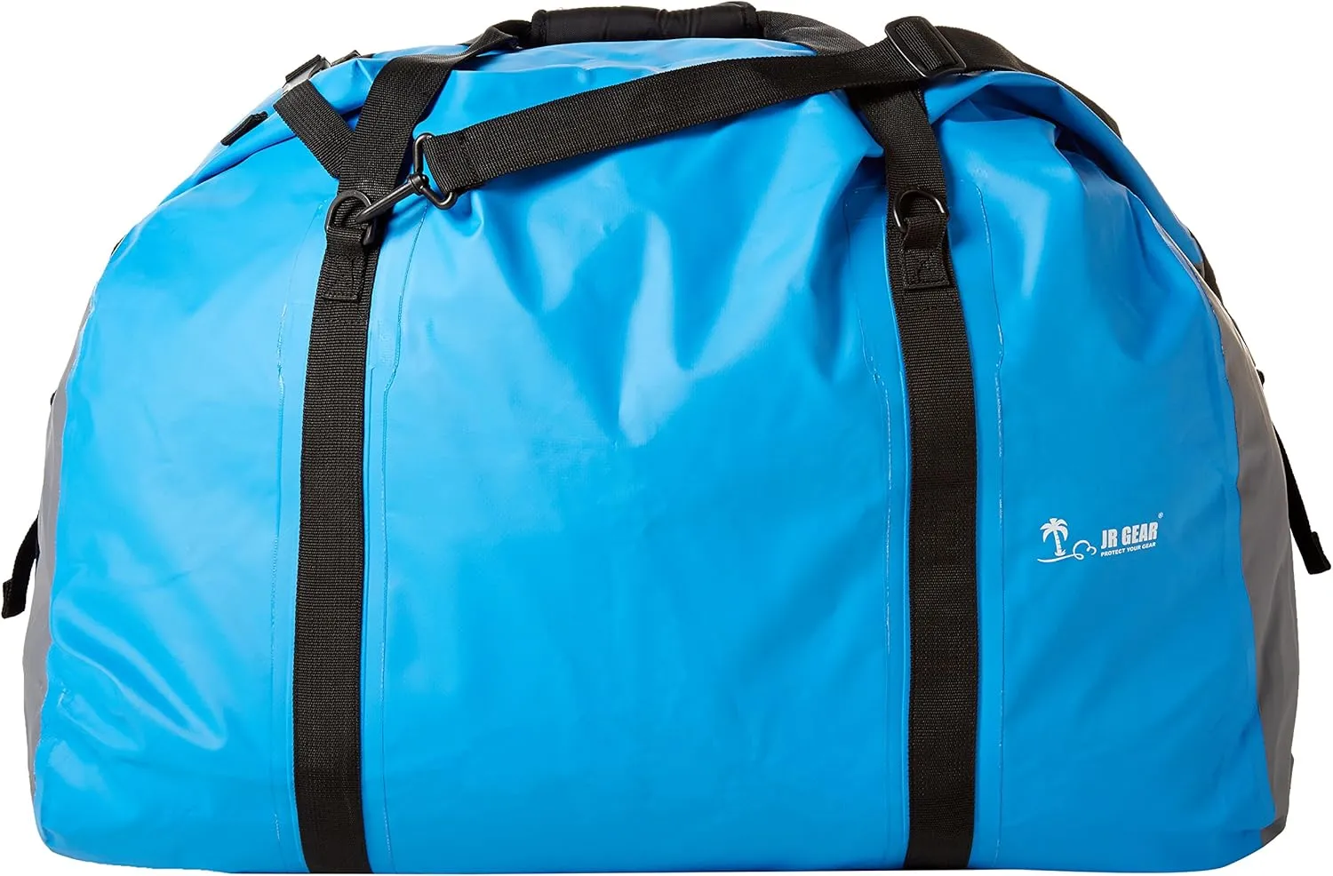 Heavy Duty Waterproof Roll-Top Vinyl Duffel Bag
