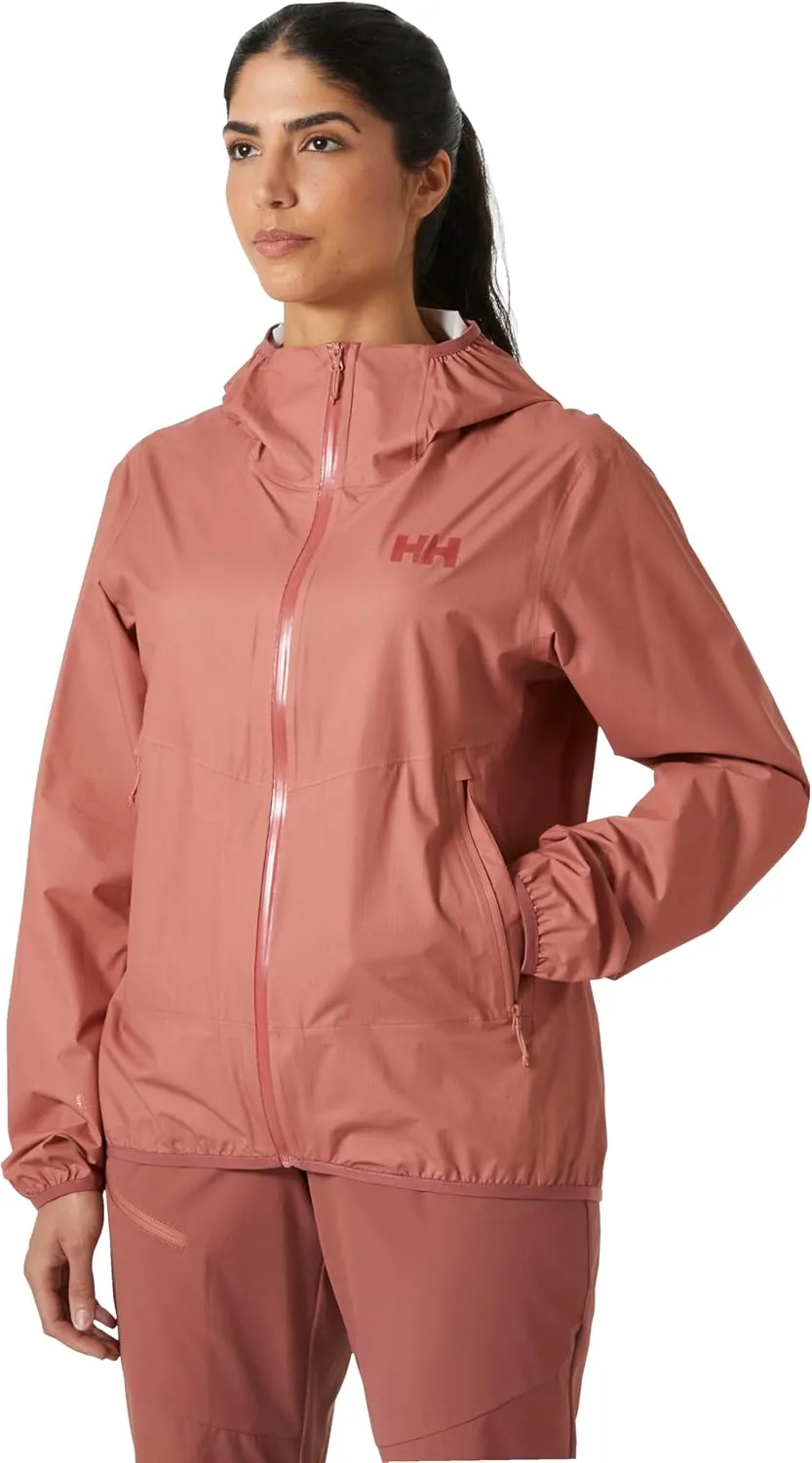 Helly-Hansen Verglas 2.5L Fastpack Jacket, Women's Lightweight Waterproof Breathable Coat for Outdoor Adventures