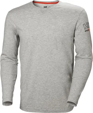 Helly-Hansen Workwear Kensington Men’s Long Sleeve Shirts Made from Durable Lightweight Rib-Knit 92% Cotton Blend