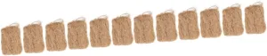 Hemoton 4sets Jute Fire Starters Professional Outdoor Fire Tools Lightweight Convenient Flame Starters for Camping BBQ and Campfires Essential Camping Accessories 3pcs*4