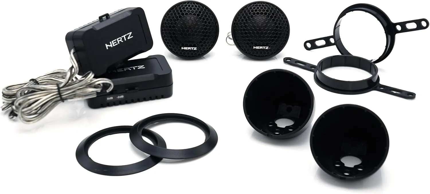 Hertz Mille Pro Series MP-283 Pair of 1.38" PRO Tweeters with Neodymium Magnets