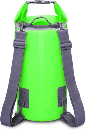 Hiking Daypacks 5L/10L/15L/20L/30L Waterproof Bags Dry Bag PVC Waterproof Backpack Sports Bag Rafting Swimming Backpacks Impermeable Dry Bag(2,15L)
