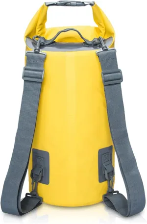 Hiking Daypacks 5L/10L/15L/20L/30L Waterproof Bags Dry Bag PVC Waterproof Backpack Sports Bag Rafting Swimming Backpacks Impermeable Dry Bag(3,15L)