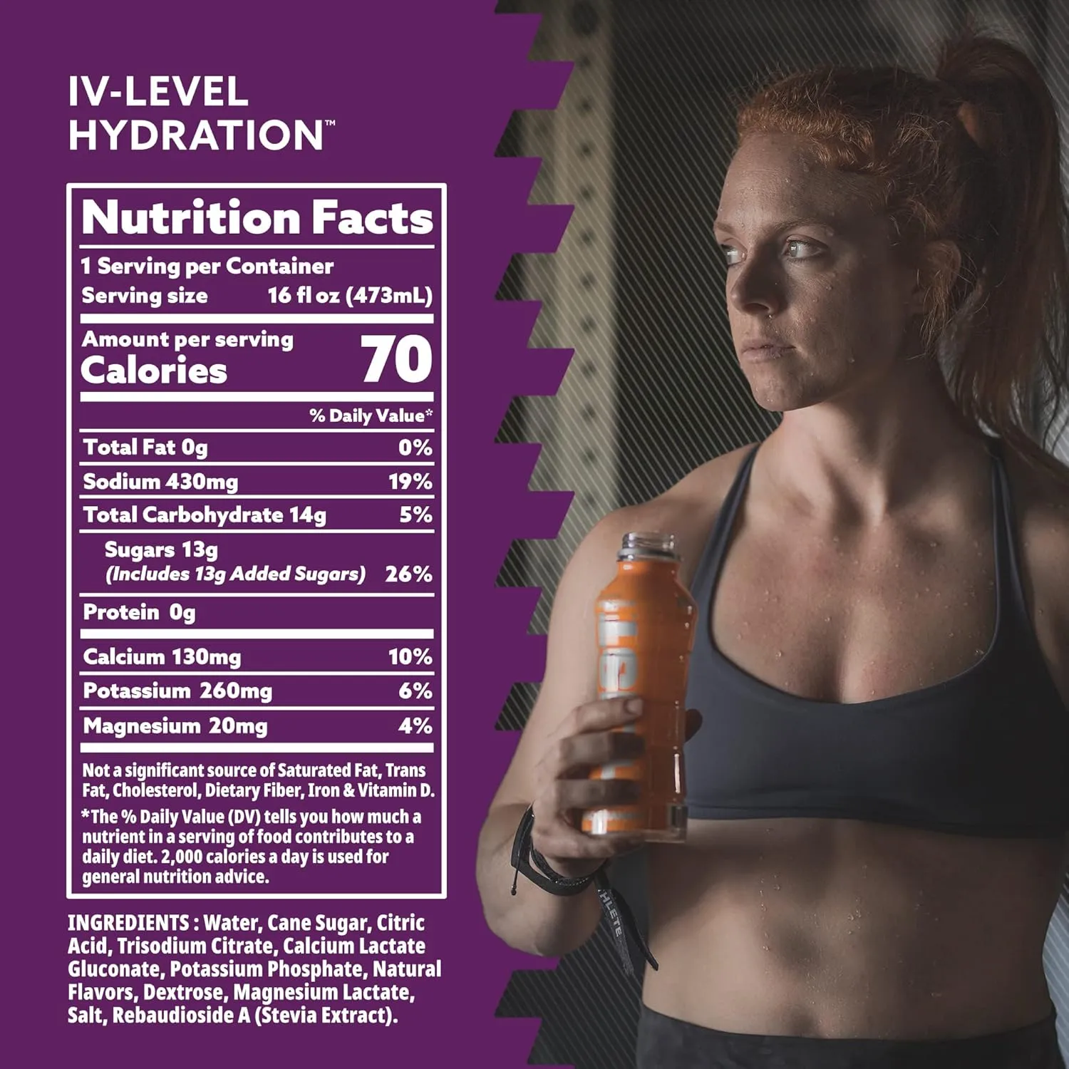 HOIST Premium Military Hydration Electrolyte Drink, Powerful IV-Level Hydration, Clinically Proven Performance Drink, Blue Raspberry, 16 Fl Oz (Pack of 12)