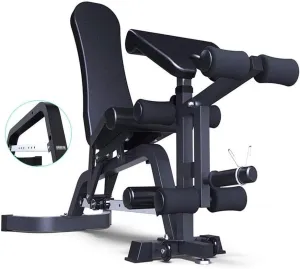 Home Dumbbell Stool Folding Sit-Ups Men and Women's Assisted Fitness Equipment