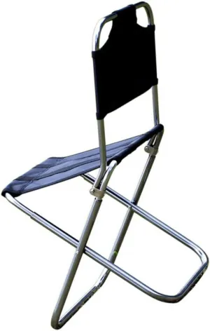 Homoyoyo Outdoor Stool Aluminum Alloy Folding Camping Chair Lightweight Multi-use