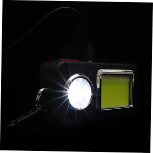 Homoyoyo Rechargeable Emergency Light Usb Solar Powered Led Work Lamp High Brightness Portable Design Dual-speed for Camping and Outdoor Activities