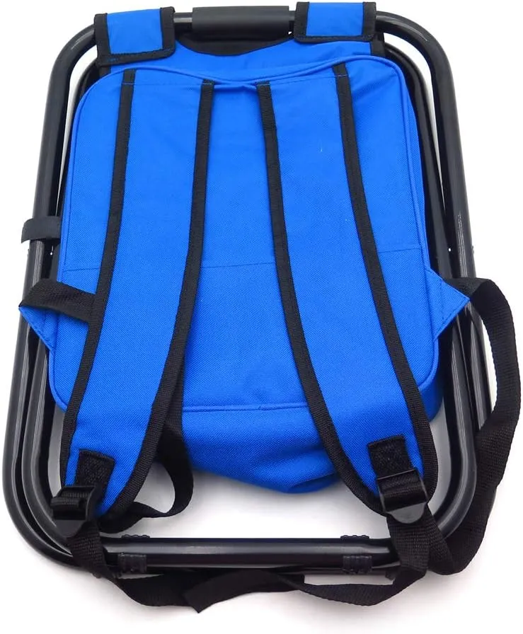 HTTMT - Portable Folding Camping Fishing Chair Stool Travel Backpack Beach Bag [Item Number: ET-Seat001]
