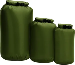HXBER 3pcs Waterproof Dry Bag Roll Dry Sack for Kayaking Boating Fishing Swimming
