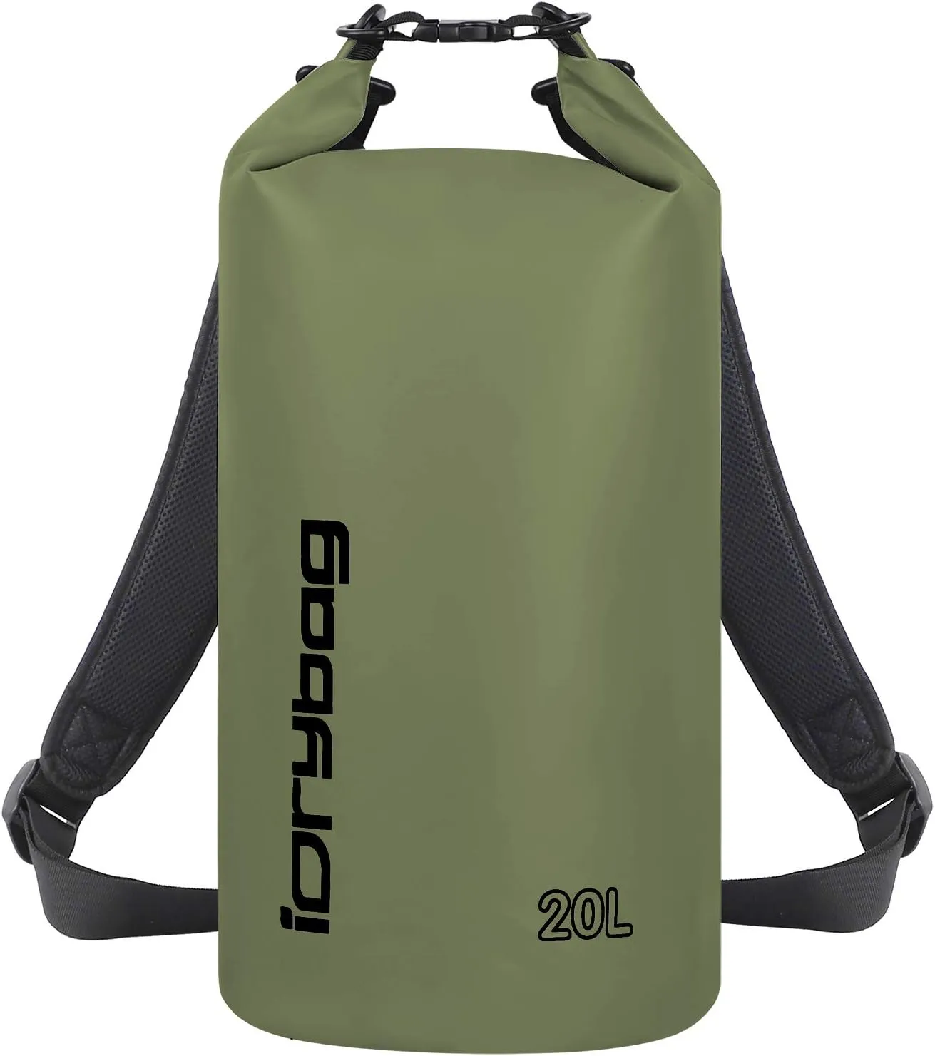 IDRYBAG Dry Bags for Kayaking Waterproof 2L/5L/10L/15L/20L, Small Dry Bag Waterproof Floating, Dry Sack Waterproof Bag for Paddleboarding Travel