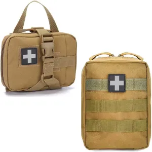 Ifak Pouch Rip Away, Molle First Aid Pouch, Tactical Medical Pouches for Hikinf Camping