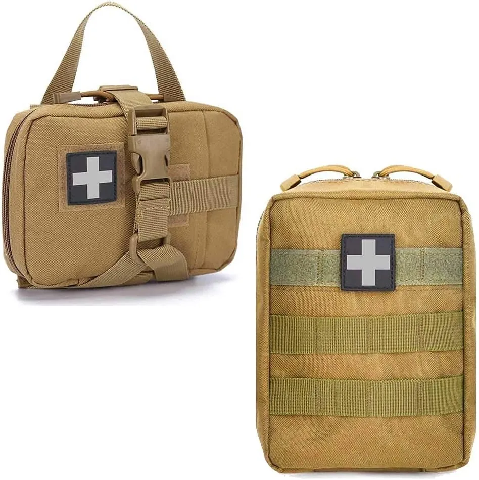 Ifak Pouch Rip Away, Molle First Aid Pouch, Tactical Medical Pouches for Hikinf Camping