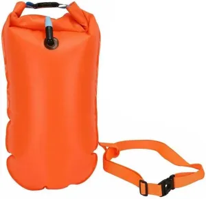 Inflatable Open Swimming Buoy Tow Float Dry Bag Double Air Bag with Waist Belt for Water Sport Swimming Storage Float Tools