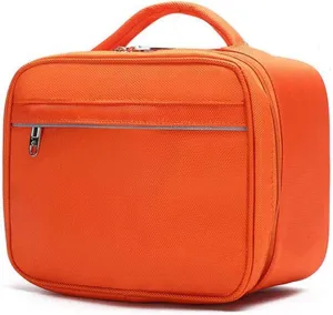 IOCCIOBB First Aid Bag, Small Portable Medicine Bag, Compact First Aid Kit Bag, Pouch Lightweight Medicine Storage Bag(Orange)