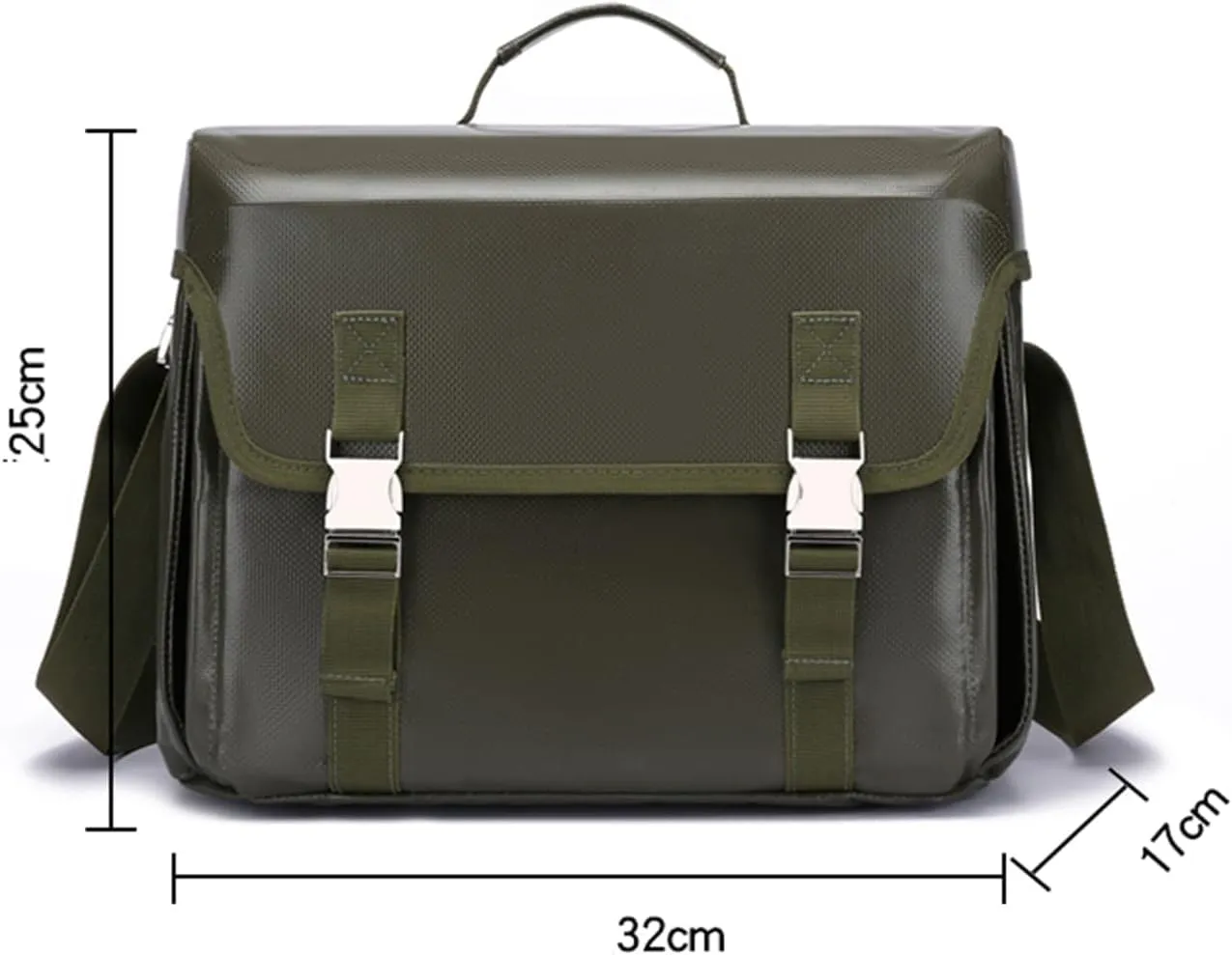 IOCCIOBB First Responder EMT Trauma Bag Empty,First Aid Bag with Handle and Shoulder Strap for Emergency at Home, Office, Car, Outdoors, Boat, Camping, Hiking(Army Green)