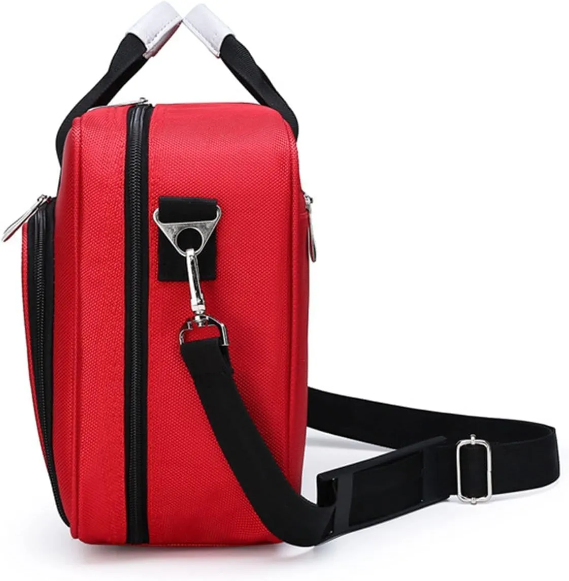 IOCCIOBB Professional Empty First Responder Bag Emergency Shoulder Bag Empty, Trauma First Aid Kits Storage Bag with Handle for Home, Office, and Outdoor Adventures(Navy Blue)