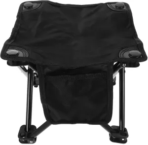 jojofuny Camping Foldable Chair Portable Lightweight Stool for Fishing Hiking and Outdoor Activities Construction No Assembly Required Compact Design Side Pocket Ergonomic Comfort
