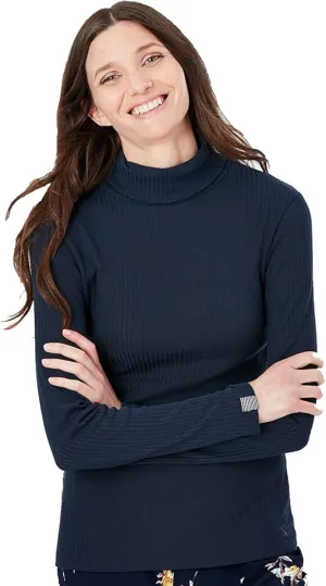 Joules Women's Clarissa Solid Roll Neck Jersey Top