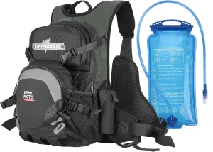 KEMIMOTO 15L Motorcycle Backpack with 3L Hydration Pack