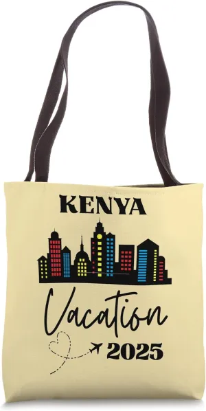 Kenya Travel Vacation 2025 Kenya Tote Bag