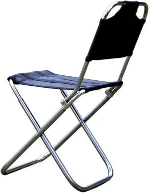 KESYOO Folding Stool for Camping Strong Aluminum Alloy Outdoor Chair Foot Rest